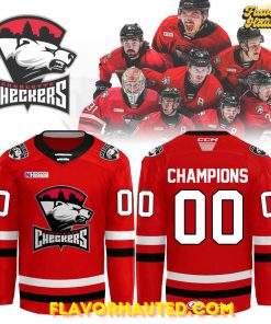 Charlotte Checkers Champions American Hockey League 2025 Limited Edition Jersey