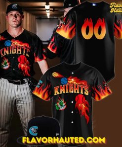 Charlotte Knights Flame 2025 Special Baseball Jersey