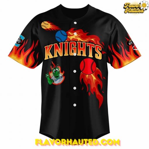 Charlotte Knights Flame 2025 Special Baseball Jersey