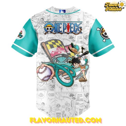 Chesapeake Baysox One Piece Night Game Special Baseball Jersey