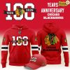 Chicago Blackhawks 100th Anniversary 1926-2026 Hoodie