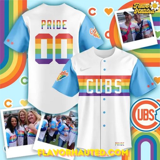 Chicago Cubs Pride Month Night 2025 Special Baseball Jersey