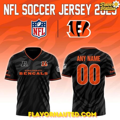 Cincinnati Bengals 2025 NFL Limited Edition Soccer Jersey