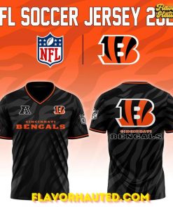 Cincinnati Bengals 2025 NFL Limited Edition Soccer Jersey
