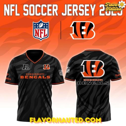 Cincinnati Bengals 2025 NFL Limited Edition Soccer Jersey