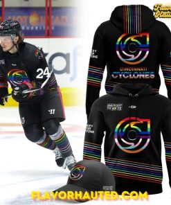 Cincinnati Cyclones Pride Month Collection 2025 Hoodie