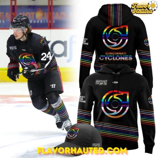 Cincinnati Cyclones Pride Month Collection 2025 Hoodie