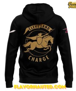 Cleveland Charge New Identity Logo 2025 Special Black Hoodie 3