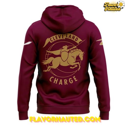 Cleveland Charge New Identity Logo 2025 Special Red Hoodie