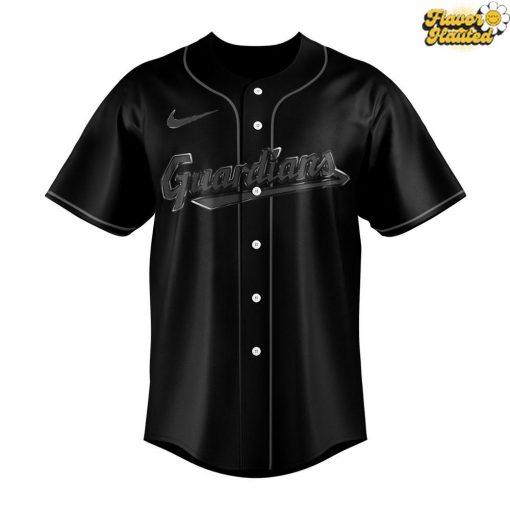 Cleveland Guardians “Back In Black” Special Baseball Jersey