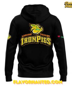 Coal Cracker Cornhole x Lehigh Valley IronPigs 2025 Limited Edition Hoodie 3