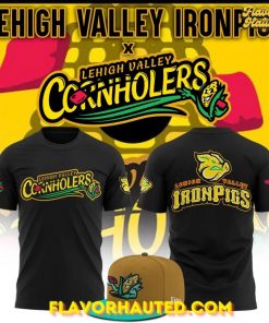 Coal Cracker Cornhole x Lehigh Valley IronPigs 2025 Limited Edition T-Shirt