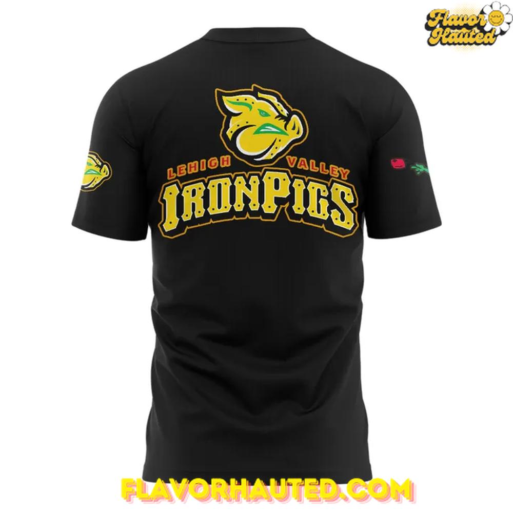 Coal Cracker Cornhole x Lehigh Valley IronPigs 2025 Limited Edition T-Shirt Coal Cracker Cornhole x Lehigh Valley IronPigs 2025 Limited Edition T-Shirt