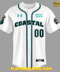 Coastal Carolina 2025 Custom Baseball Jersey