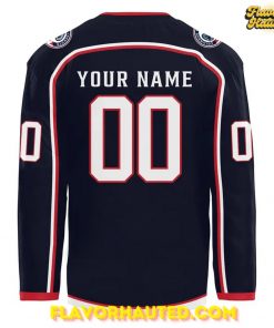 Columbus Blue Jackets 25th anniversary season Special Hockey Jersey 3
