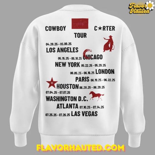 Cowboy Carter World Tour 2025 Limited Edition Sweatshirt