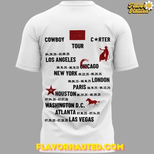 Cowboy Carter World Tour 2025 Limited Edition T-Shirt