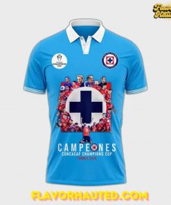 Cruz Azul 2025 CONCACAF Champions Limited Edition Polo Shirt