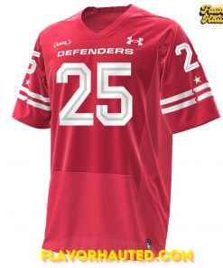 DC Defenders 2025 UFL Champions Special Red Football Jersey