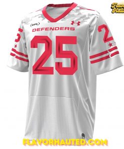 DC Defenders 2025 UFL Champions Special White Football Jersey