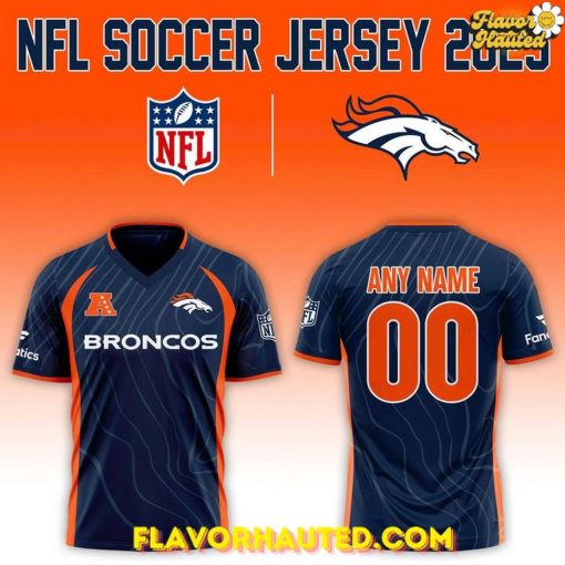 Denver Broncos 2025 NFL Limited Edition Soccer Jersey