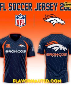 Denver Broncos 2025 NFL Limited Edition Soccer Jersey