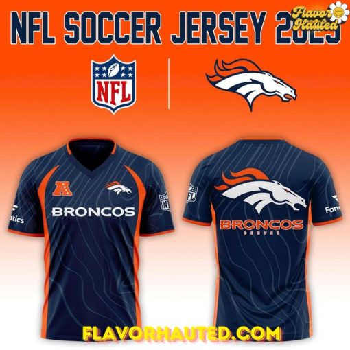 Denver Broncos 2025 NFL Limited Edition Soccer Jersey