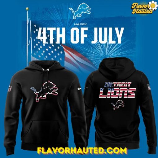 Detroit Lions Fourth of July 2025 Special Hoodie