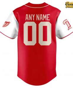 Detroit Red Wings 100 Years OF Hockeytown Limited Edition Baseball Jersey 3