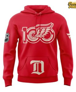 Detroit Red Wings 100 Years of Hockeytown Limited Edition Hoodie