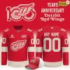Detroit Red Wings 100 Years of Hockeytown Limited Edition Jersey