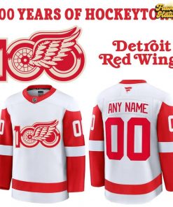 Detroit Red Wings 100 Years of Hockeytown Limited Edition Jersey