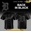 Detroit Tigers Back In Black Special Baseball Jersey