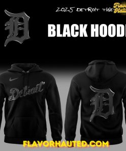 Detroit Tigers Back In Black Special Hoodie