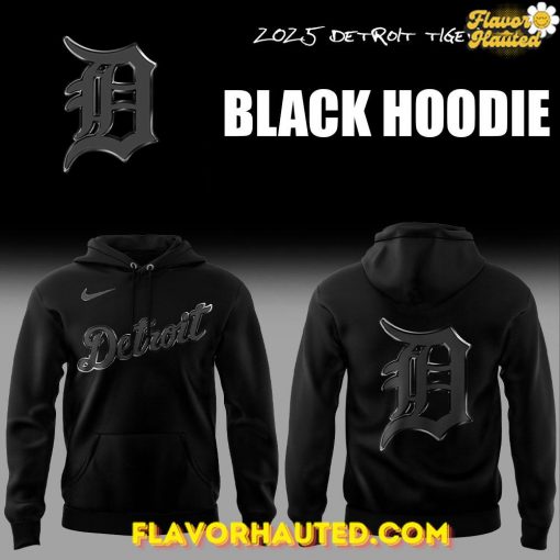 Detroit Tigers Back In Black Special Hoodie