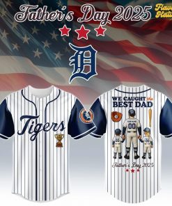 Detroit Tigers Father’s Day 2025 Baseball Jersey