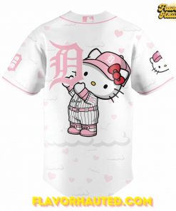 Detroit Tigers Hello Kitty Night Special Baseball Jersey 3