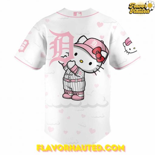 Detroit Tigers Hello Kitty Night Special Baseball Jersey