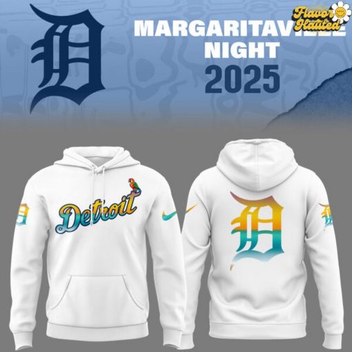 Detroit Tigers Margaritaville Night 2025 Limited Hoodie