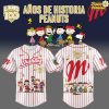 Diablos Rojos del México 100 Años De Historia Peanuts Night Special Baseball Jersey