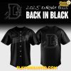 Durham Bulls Back In Black Special Baseball Jersey