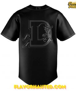 Durham Bulls Back In Black Special Baseball Jersey 3