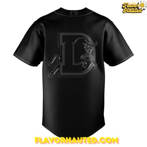 Durham Bulls Back In Black Special Baseball Jersey