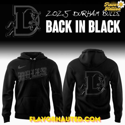Durham Bulls Back In Black Special Hoodie