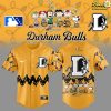 Durham Bulls Peanuts & Snoopy Night Special Baseball Jersey