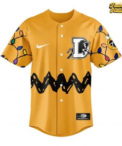 Durham Bulls Peanuts & Snoopy Night Special Baseball Jersey