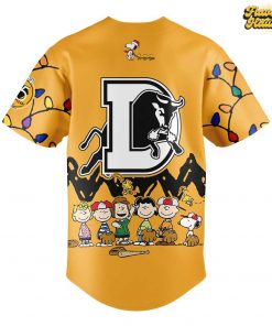 Durham Bulls Peanuts & Snoopy Night Special Baseball Jersey 3