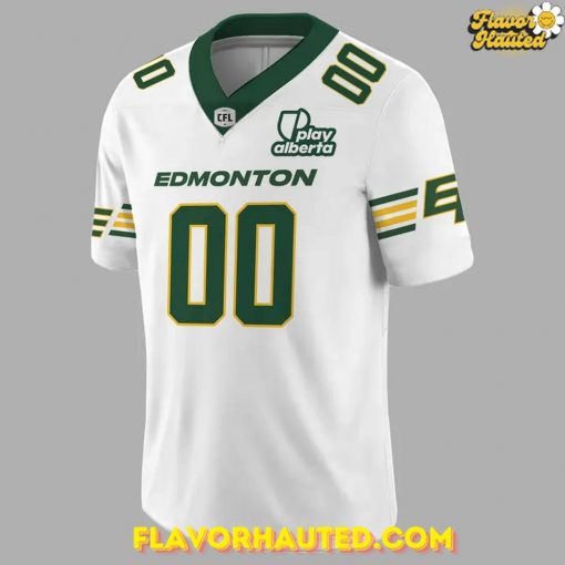 Edmonton Elks Limited Edition 2025 White Football Jersey