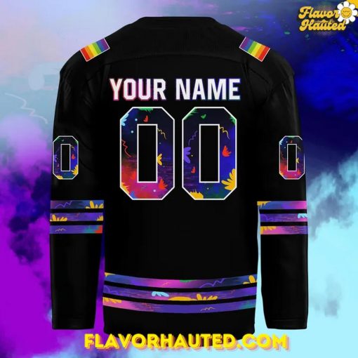 Edmonton Oilers Celebrating Pride Month Night Special Hockey Jersey