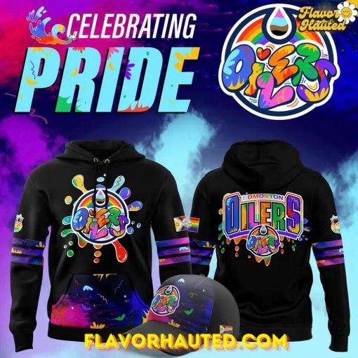 Edmonton Oilers Celebrating Pride Month Night Special Hoodie